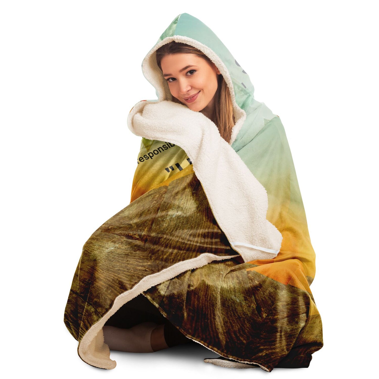 CEO Bill Hooded Blanket - AOP