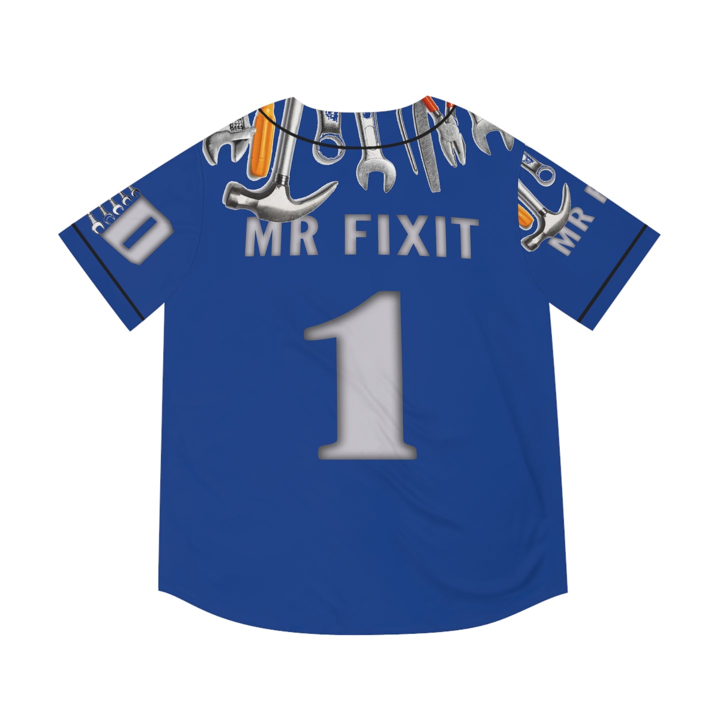 Fixit Men's Baseball Jersey (AOP)