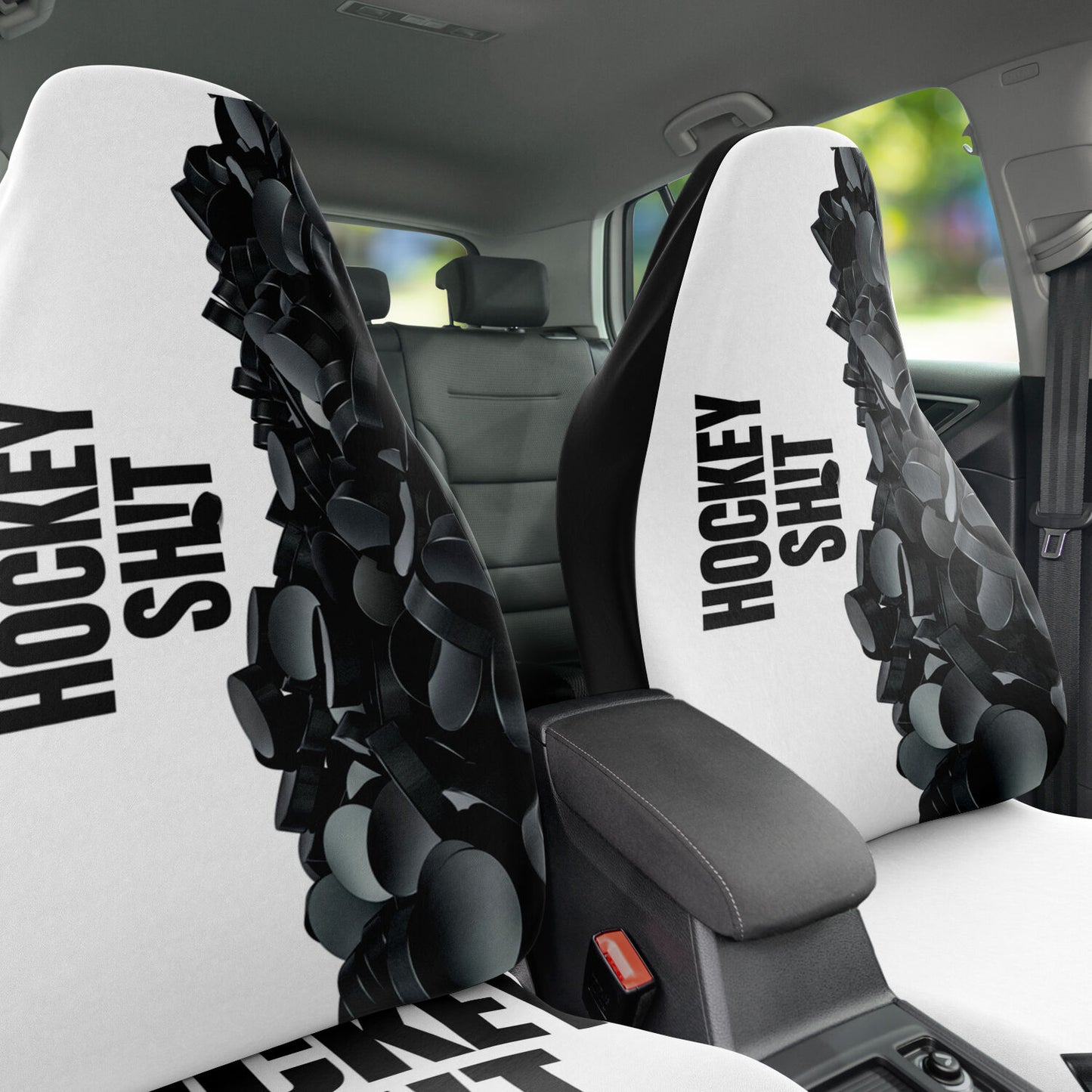 Puck It Car Seat Cover - AOP