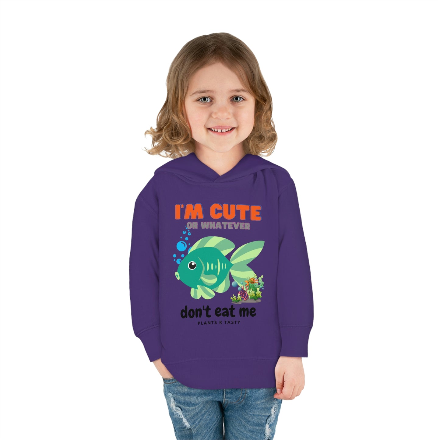 Toddler Fish Pullover Fleece Hoodie