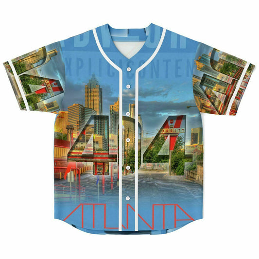 404 Baseball Jersey - AOP