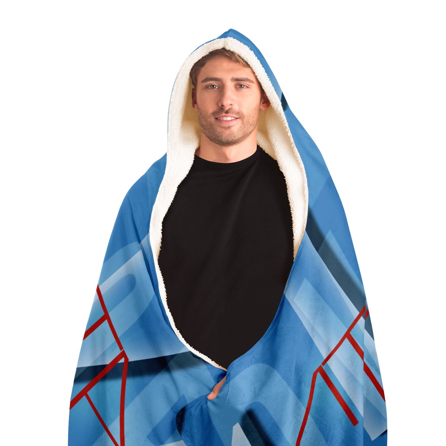 404 Hooded Blanket - AOP