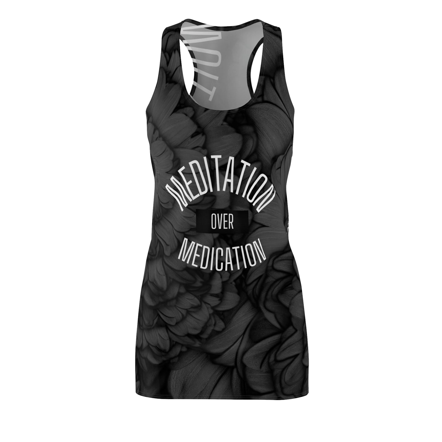 Meditation Women's Cut & Sew Racerback Dress (AOP)