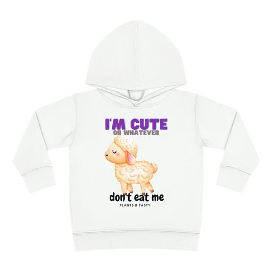 Toddler Lamb Pullover Fleece Hoodie