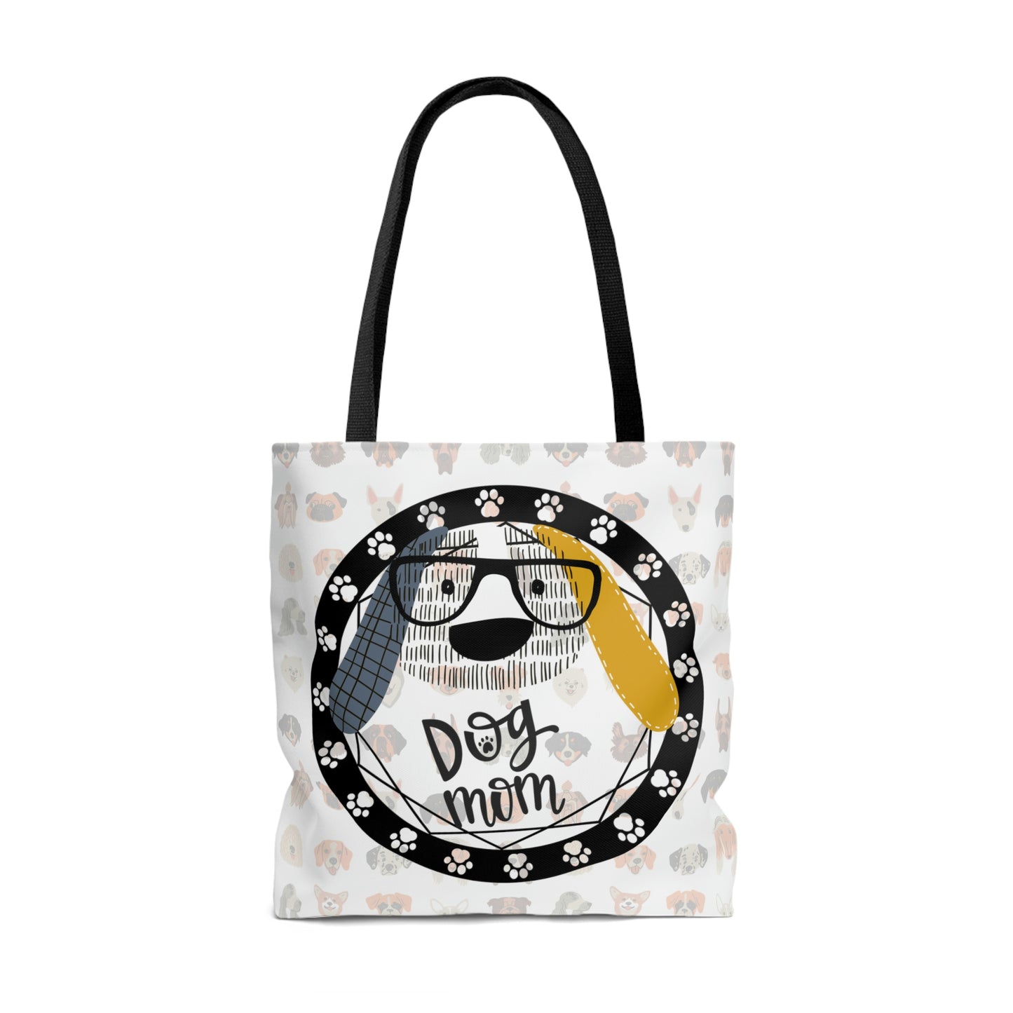 Dog Glasses Tote Bag (AOP)