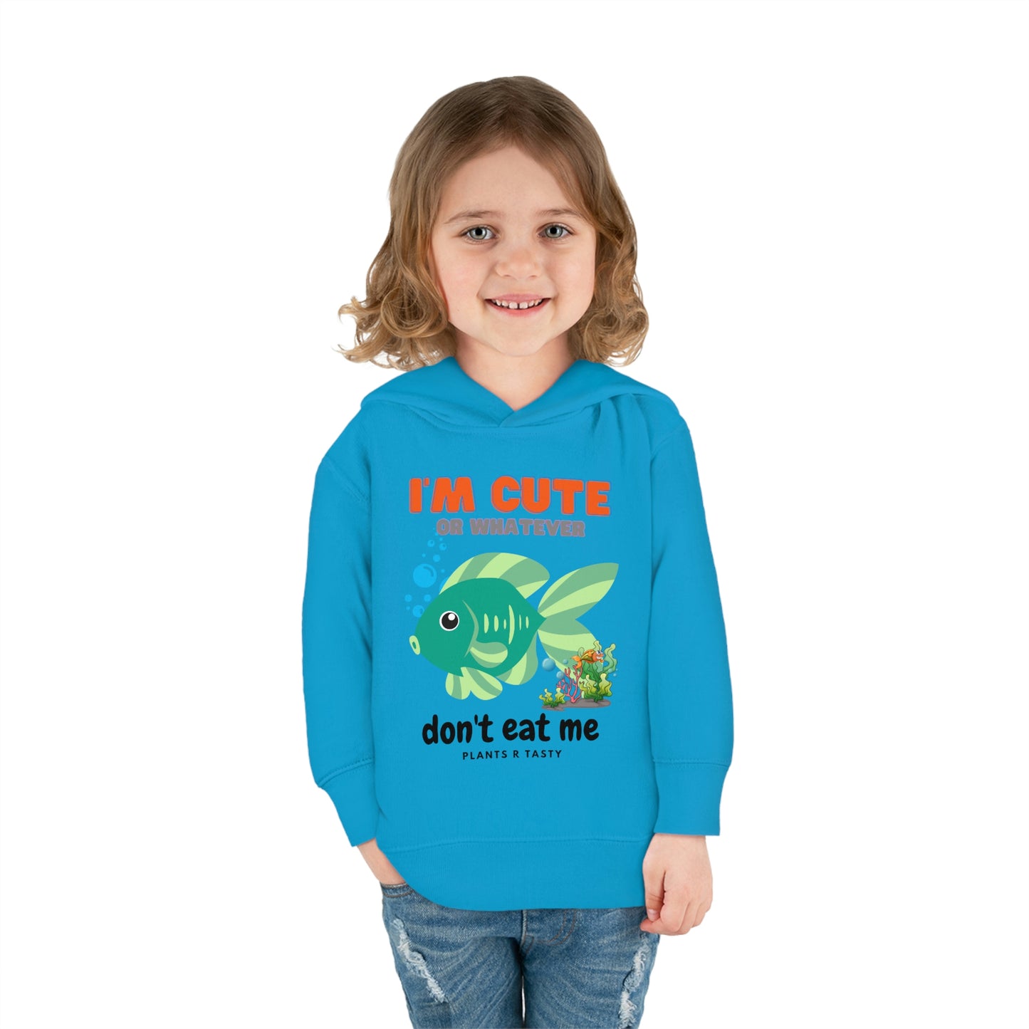 Toddler Fish Pullover Fleece Hoodie