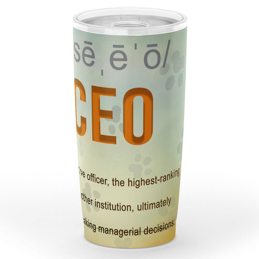 CEO Pet 20oz Tumbler - AOP