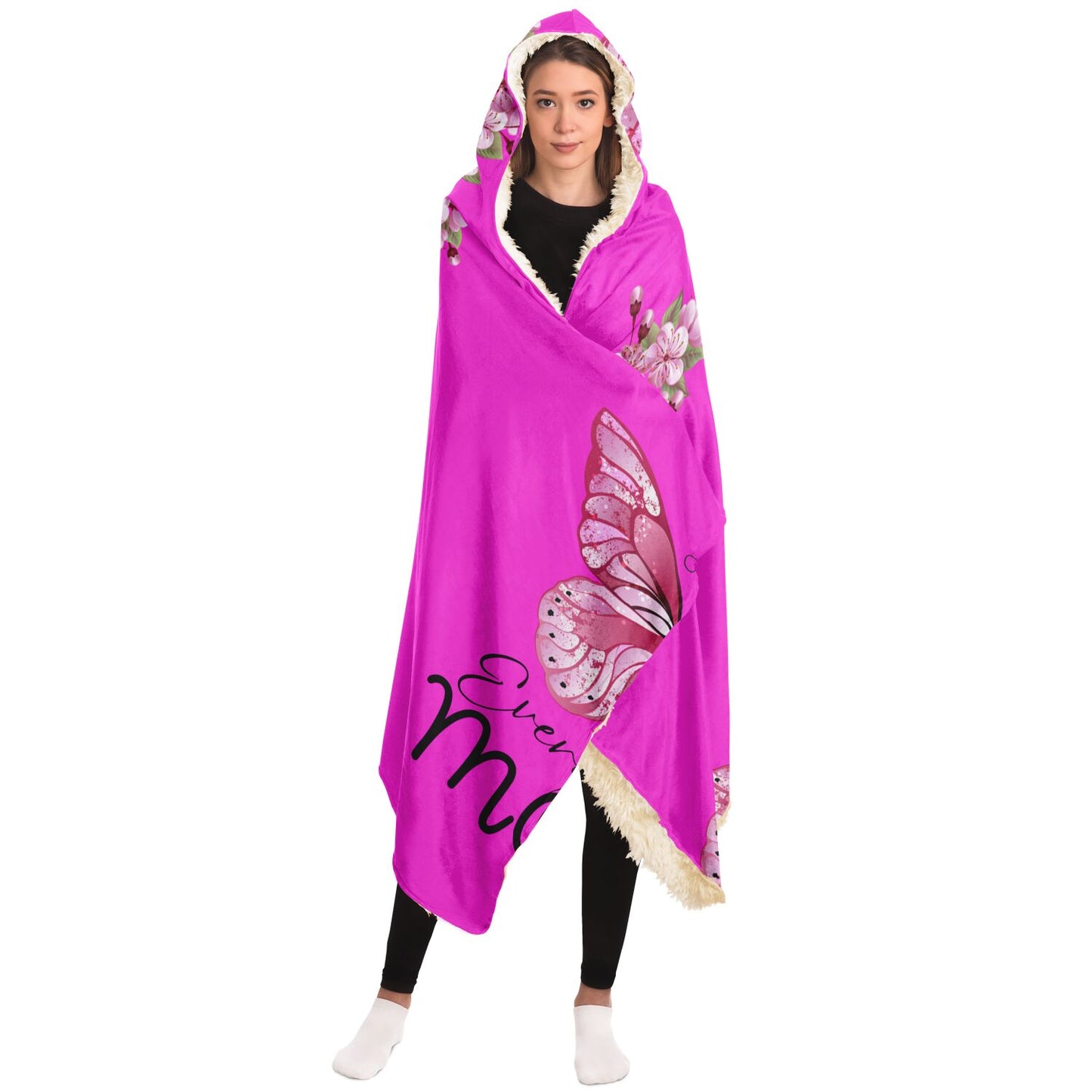 Everything Mom Hooded Blanket - AOP