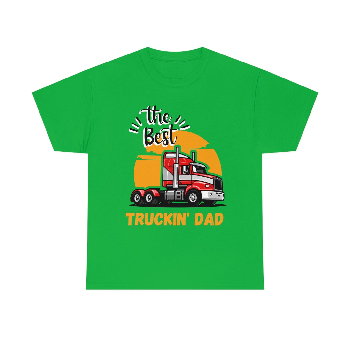 Best Truckin' Dad Cotton Tee