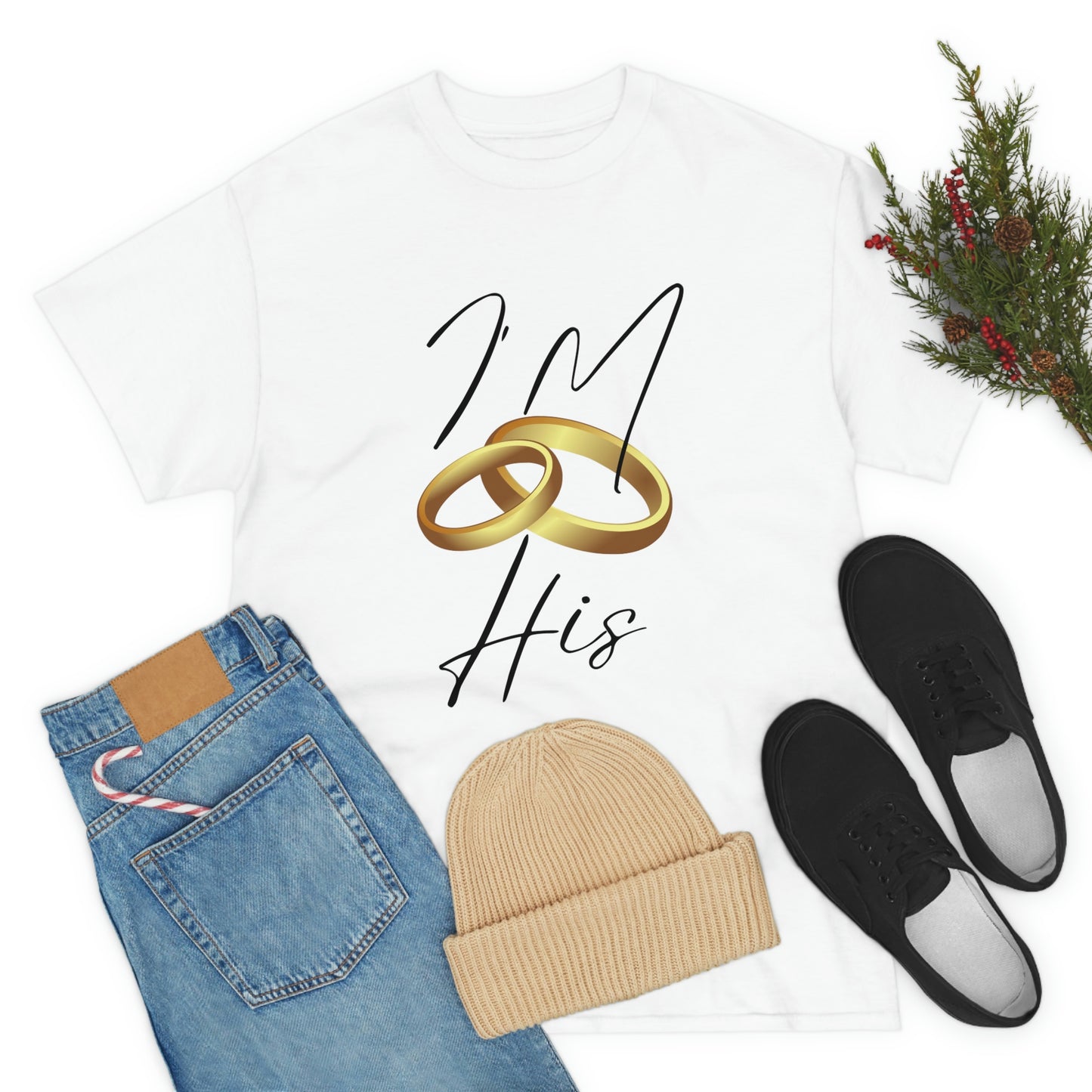 I'm His Rings Cotton Tee