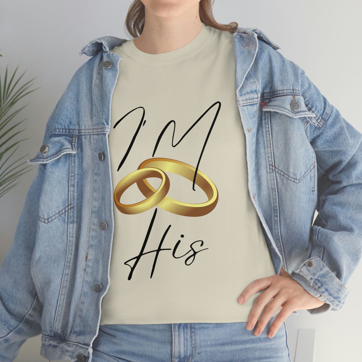 I'm His Rings Cotton Tee