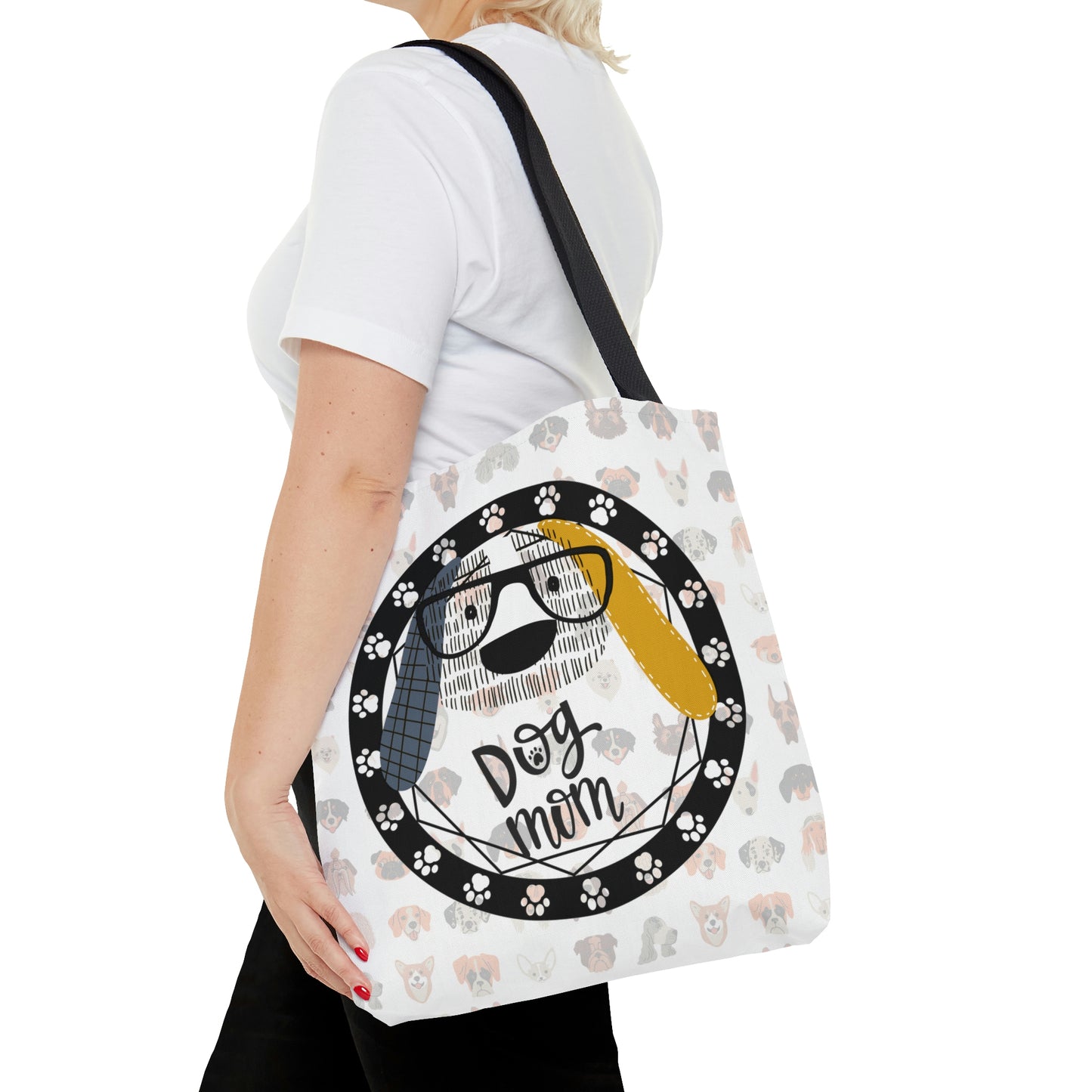 Dog Glasses Tote Bag (AOP)