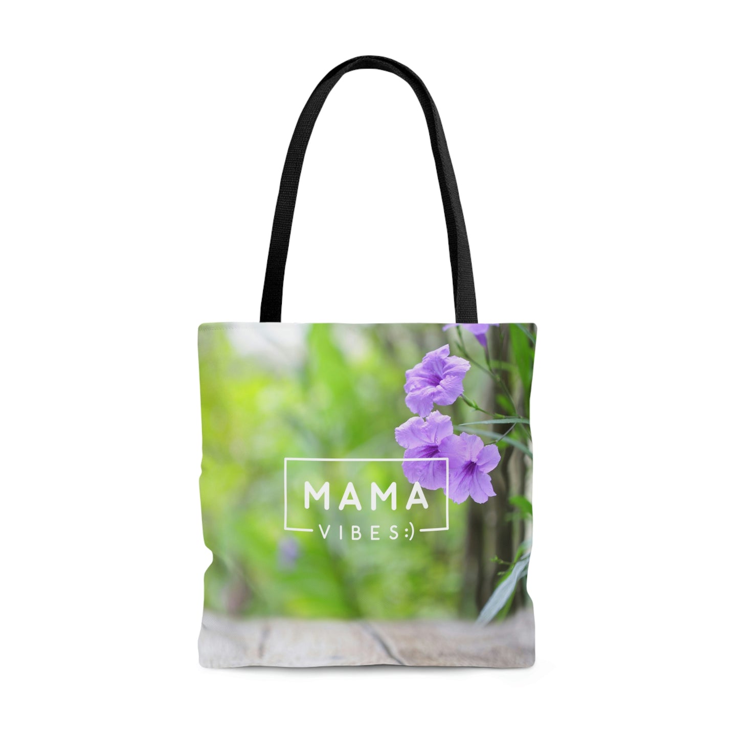 Flower Vibes Tote Bag (AOP)