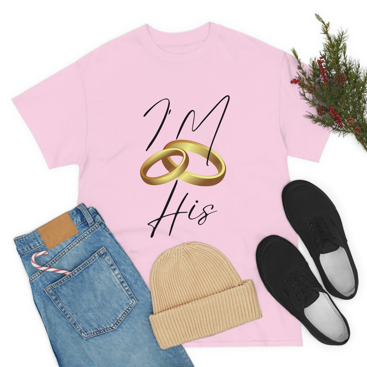 I'm His Rings Cotton Tee