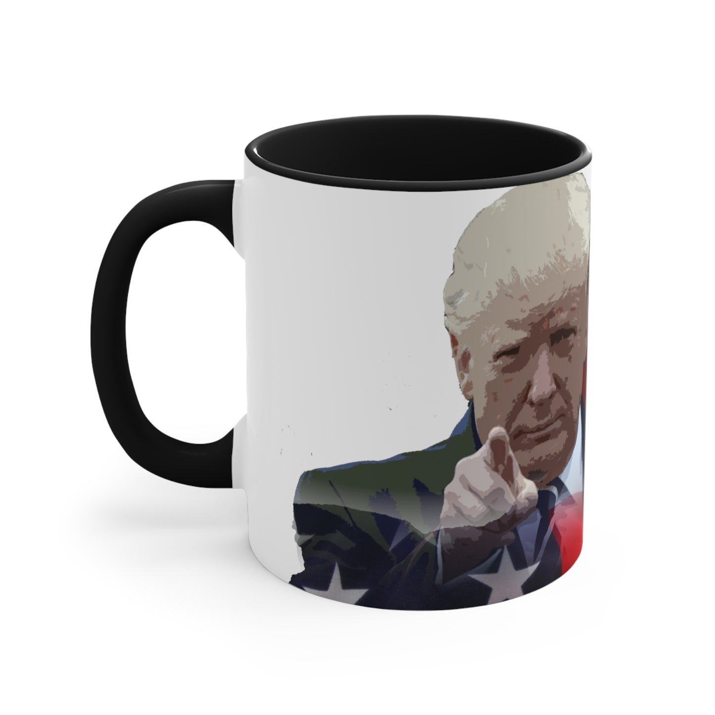 Donald Trump Accent Coffee Mug, 11oz