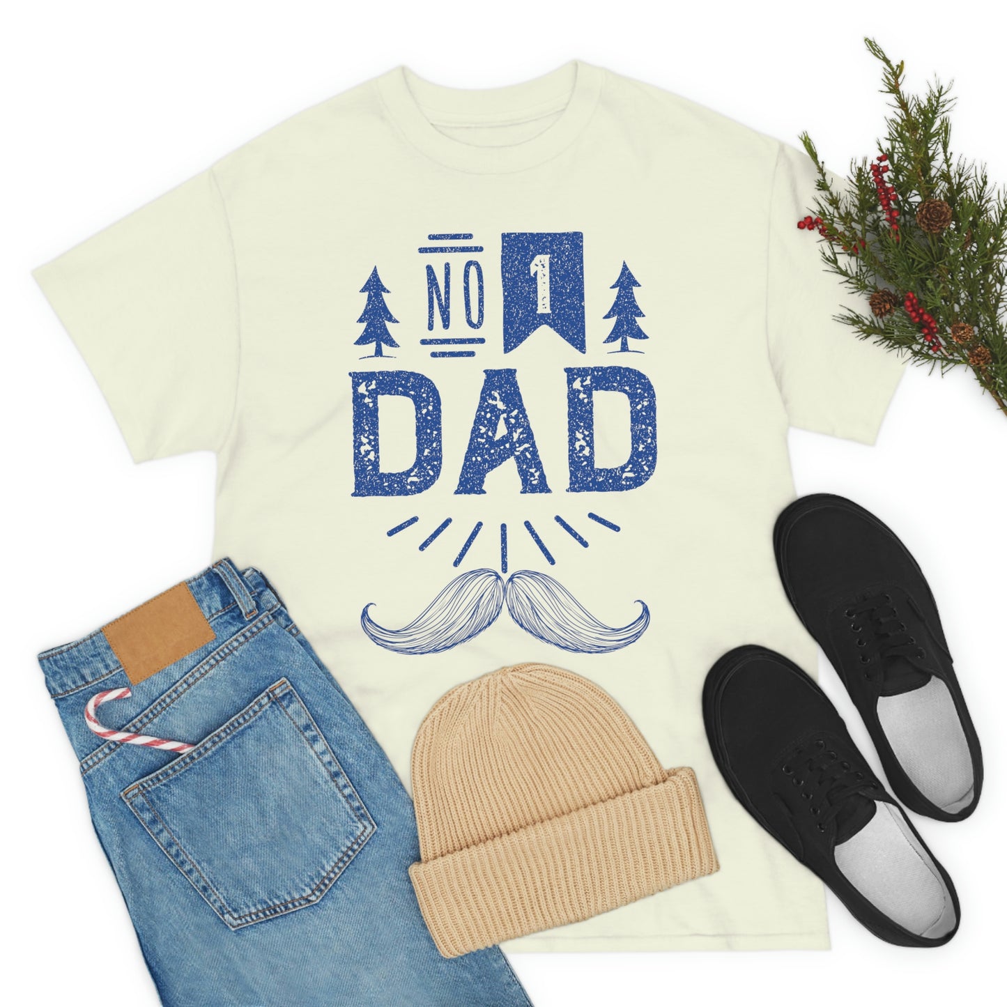 No 1 Dad Cotton Tee