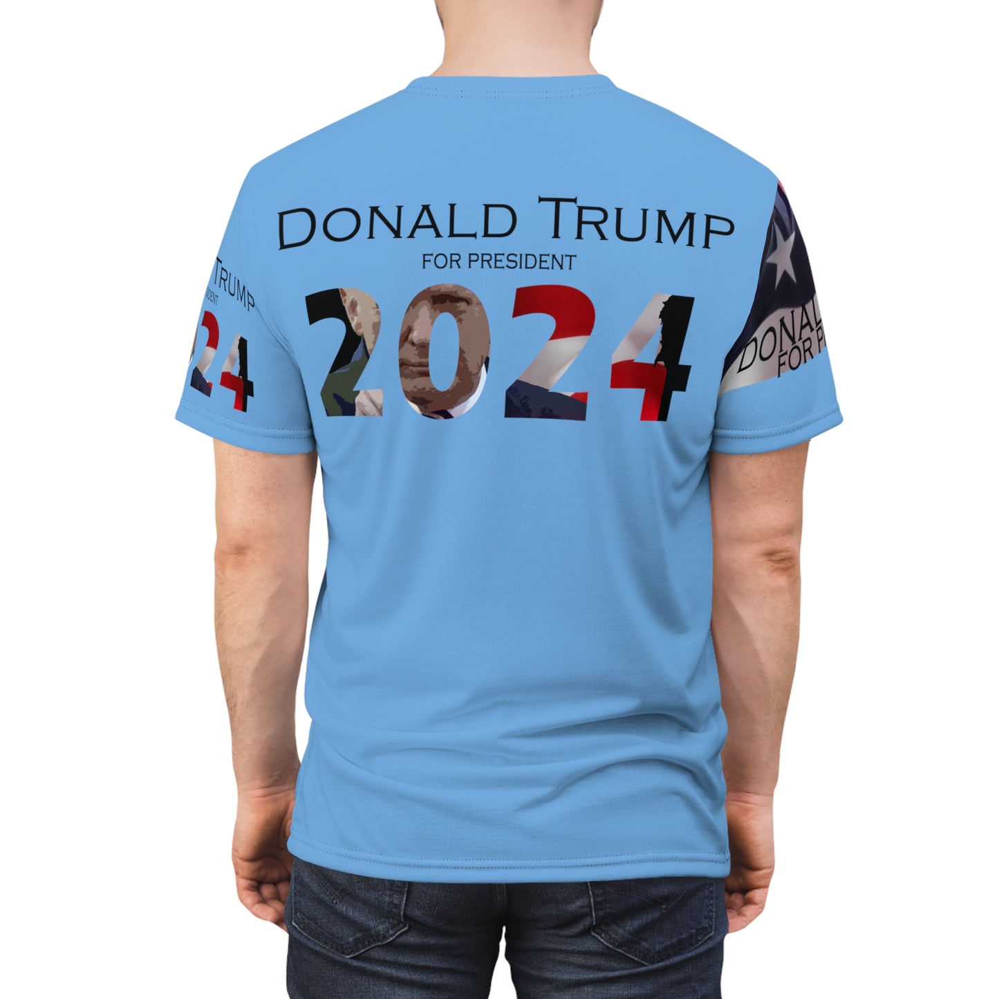 Donald Trump Unisex Cut & Sew Tee (AOP)