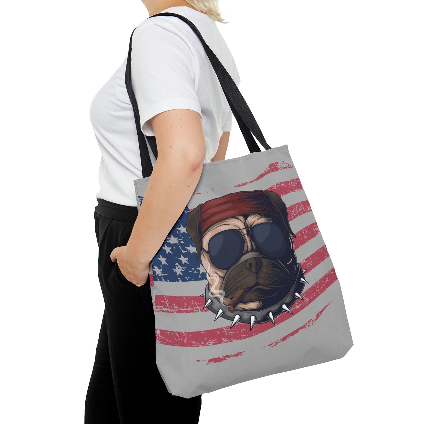 Spike USA Tote Bag (AOP)