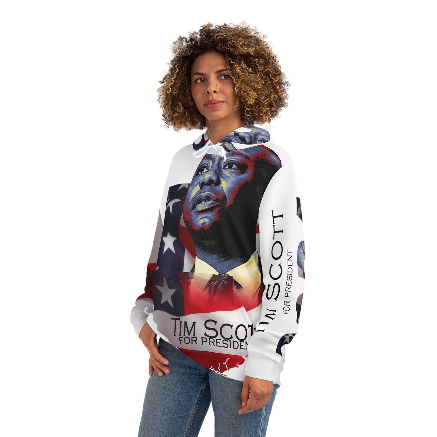 Tim Scott Fashion Hoodie (AOP)