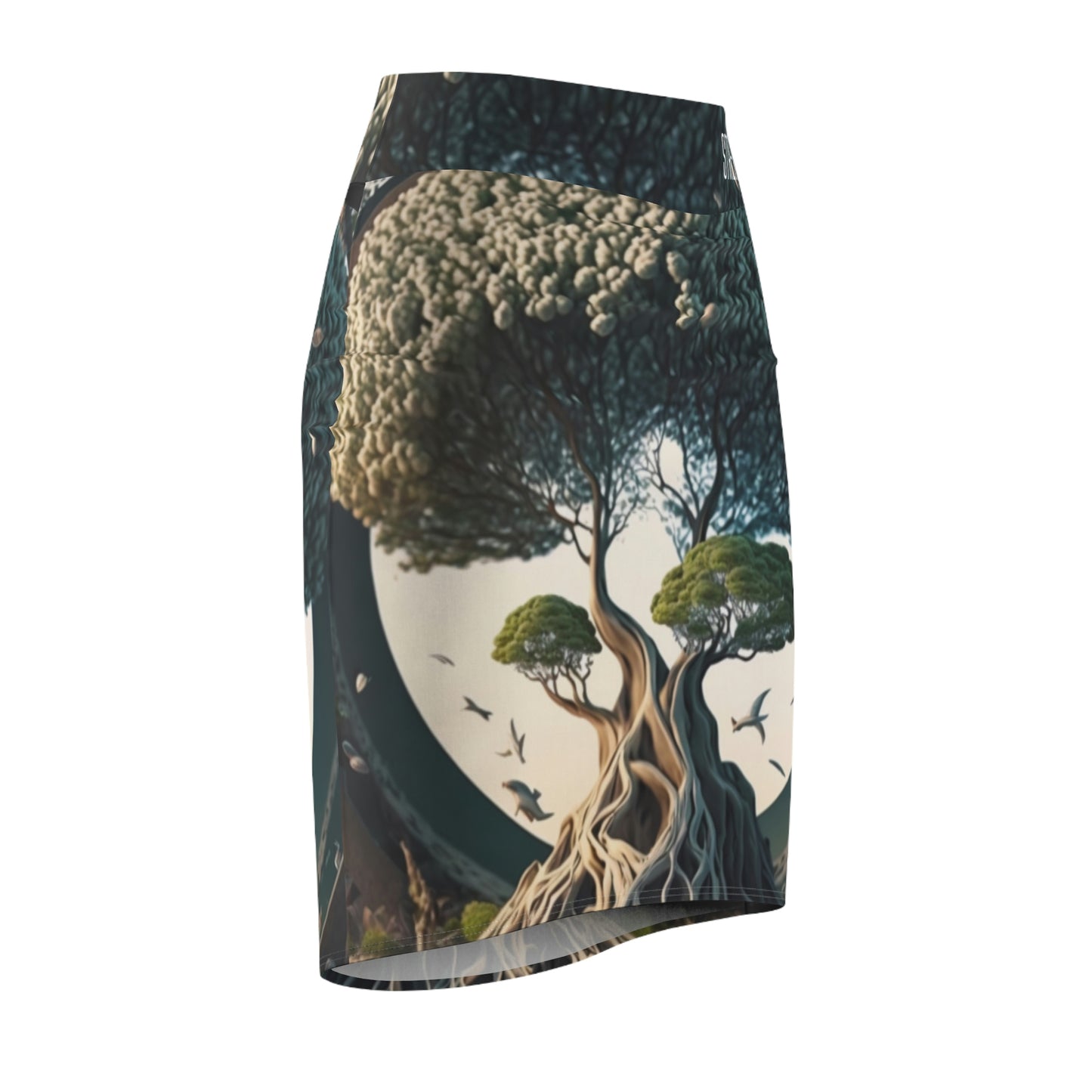 Strength Women's Pencil Skirt (AOP)