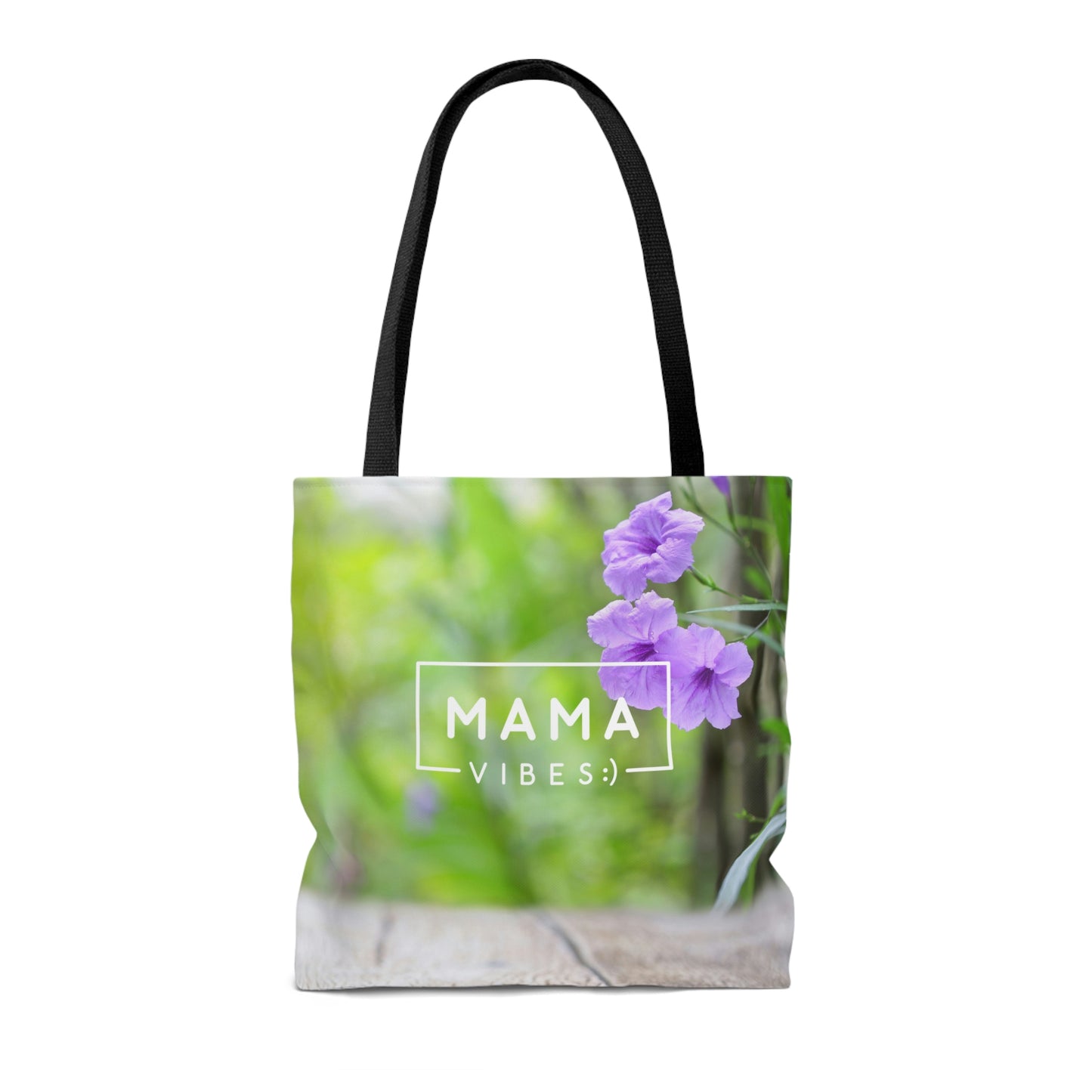 Flower Vibes Tote Bag (AOP)