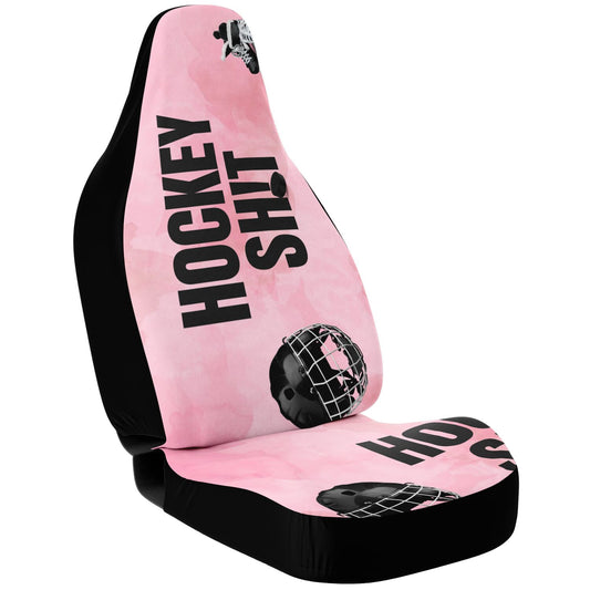 Pink Hockey Car Seat Cover - AOP