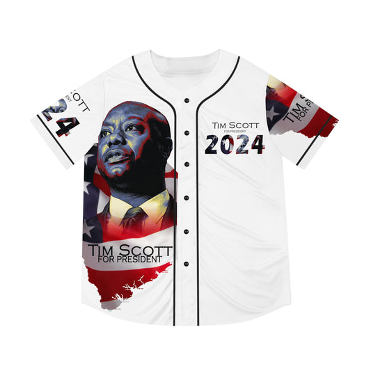 Tim Scott Men's Baseball Jersey (AOP)