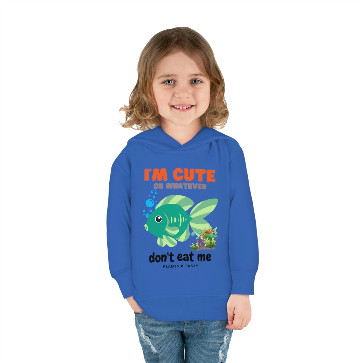 Toddler Fish Pullover Fleece Hoodie