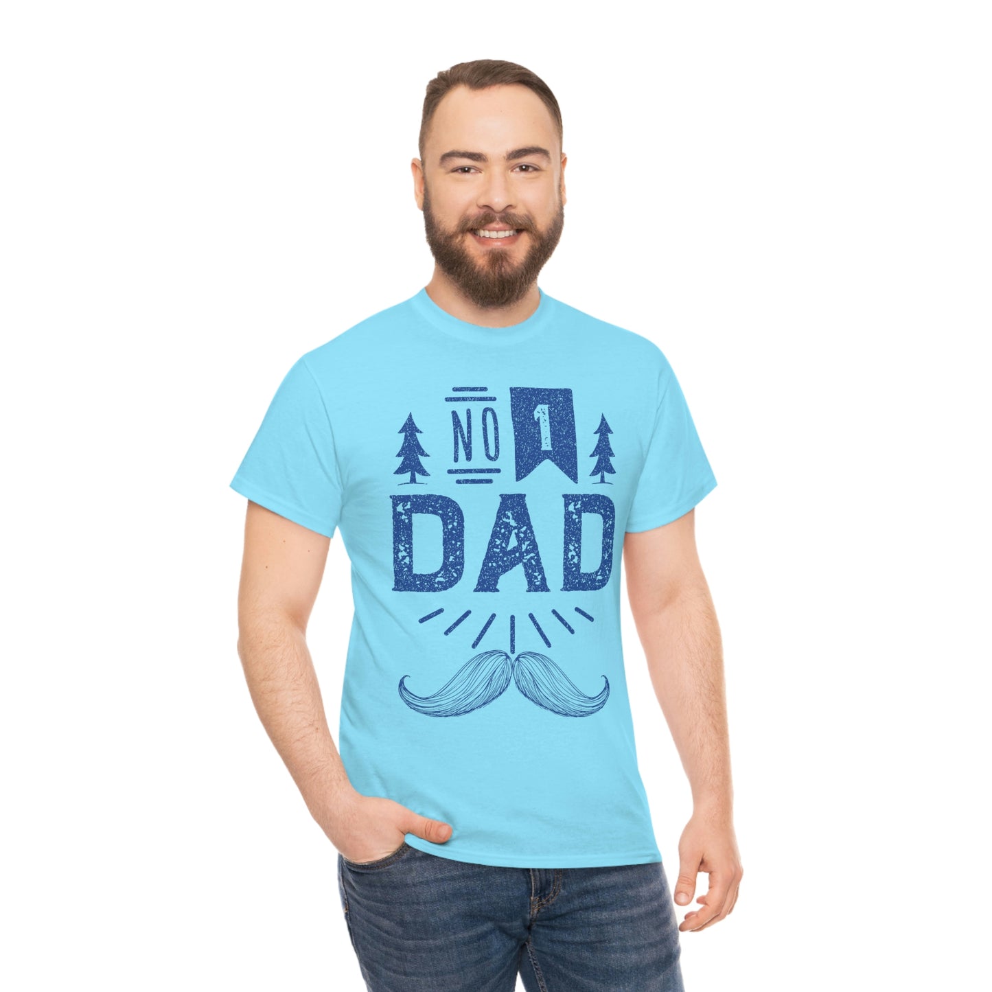 No 1 Dad Cotton Tee