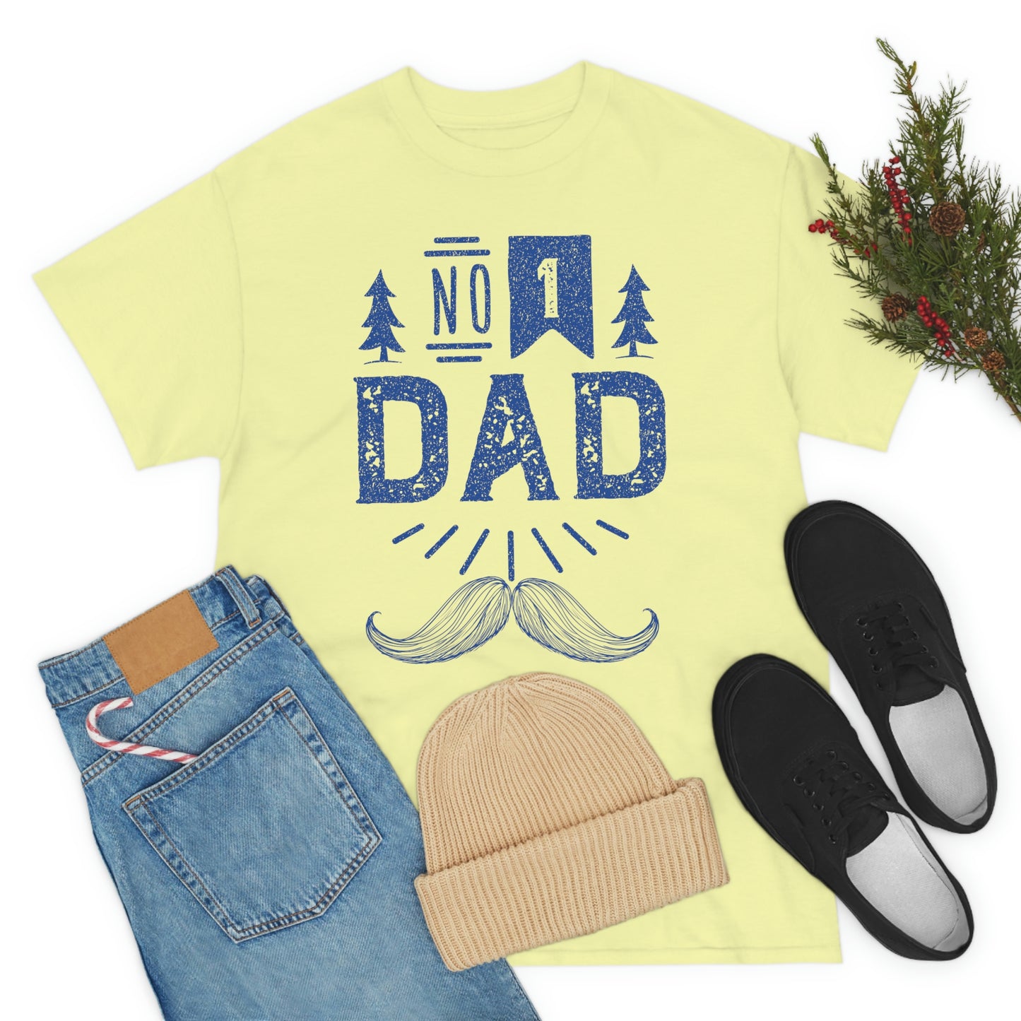 No 1 Dad Cotton Tee