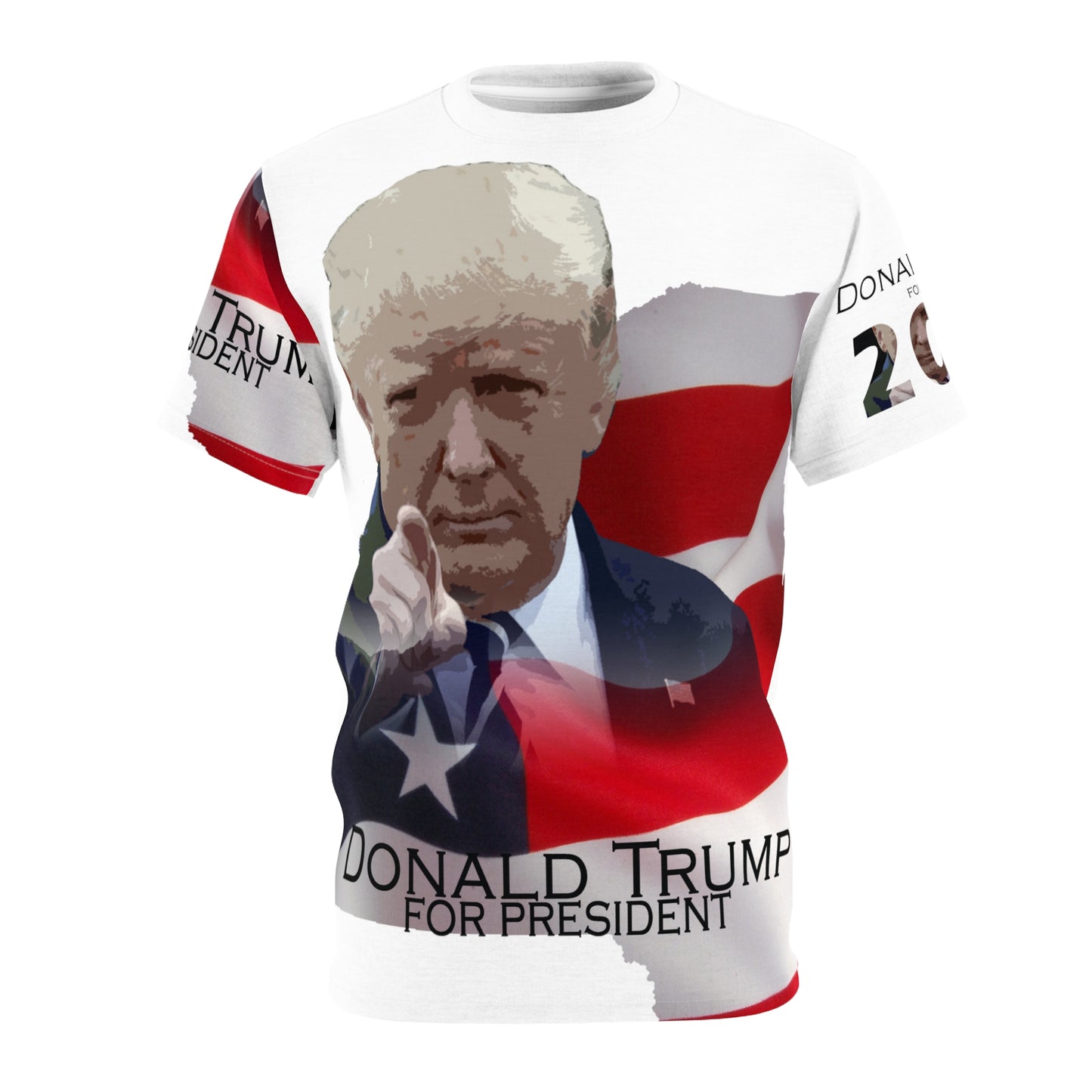 Donald Trump Unisex Cut & Sew Tee (AOP)