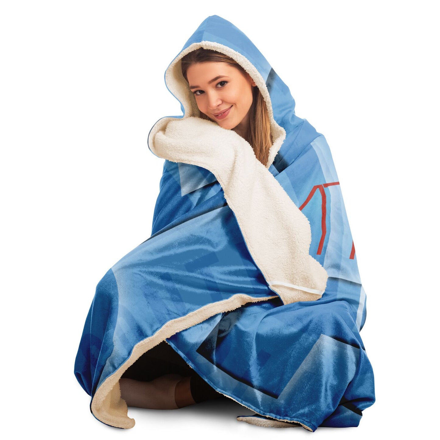 404 Hooded Blanket - AOP