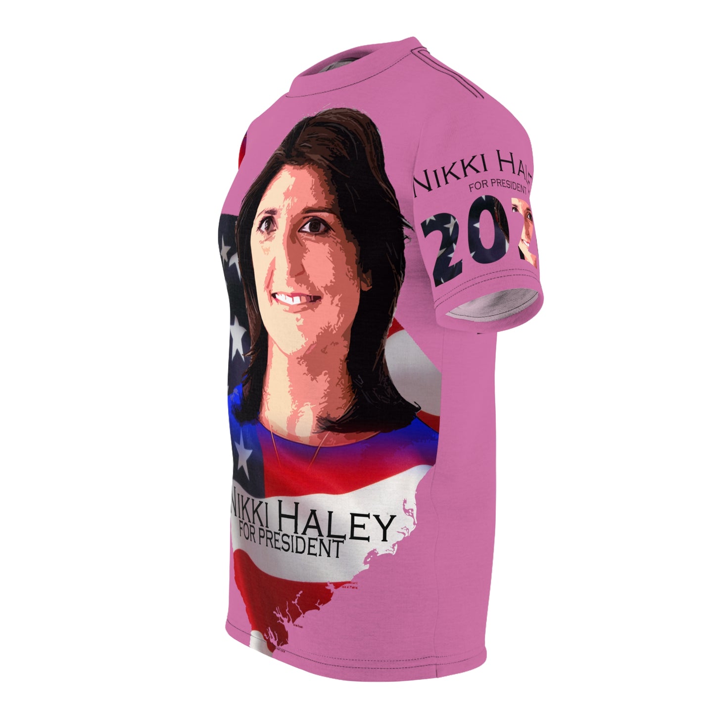 Nikki Haley Unisex Cut & Sew Tee (AOP)