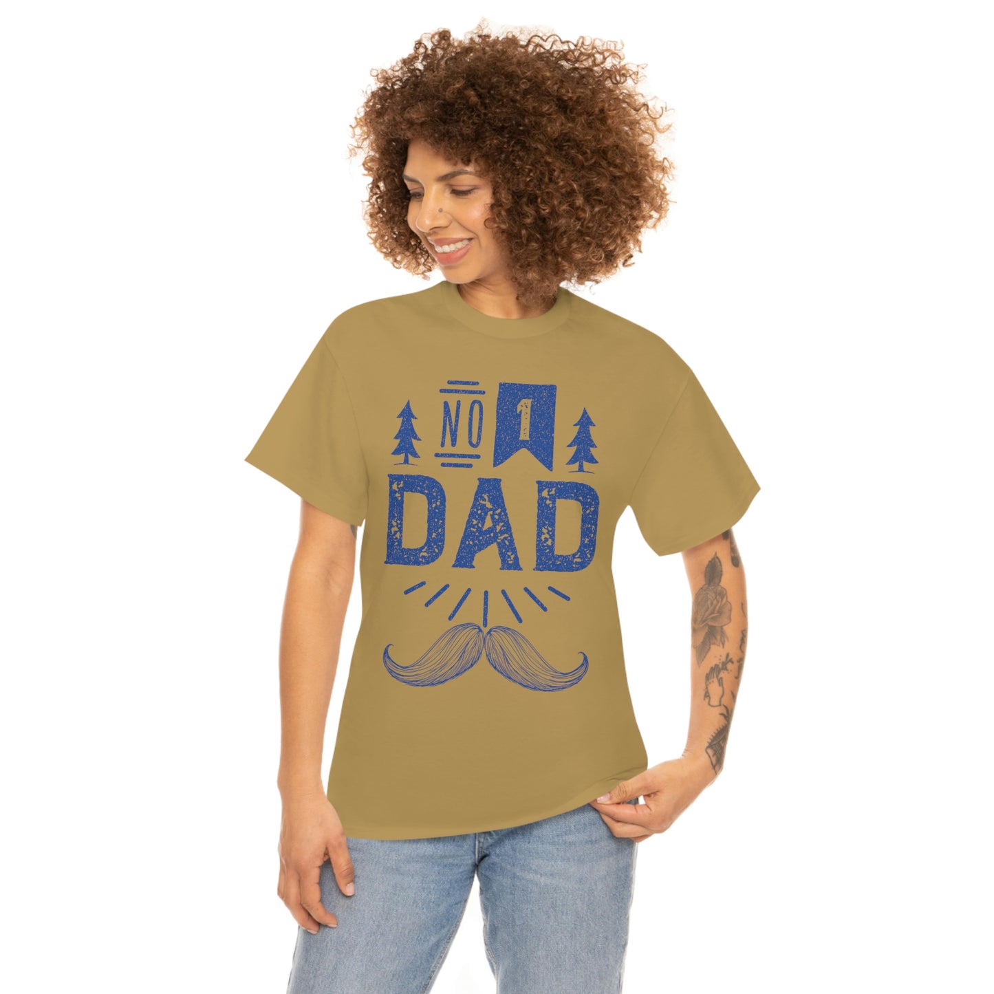 No 1 Dad Cotton Tee