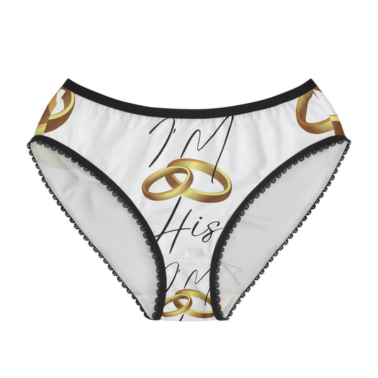 I'm His Rings Women's Briefs (AOP)