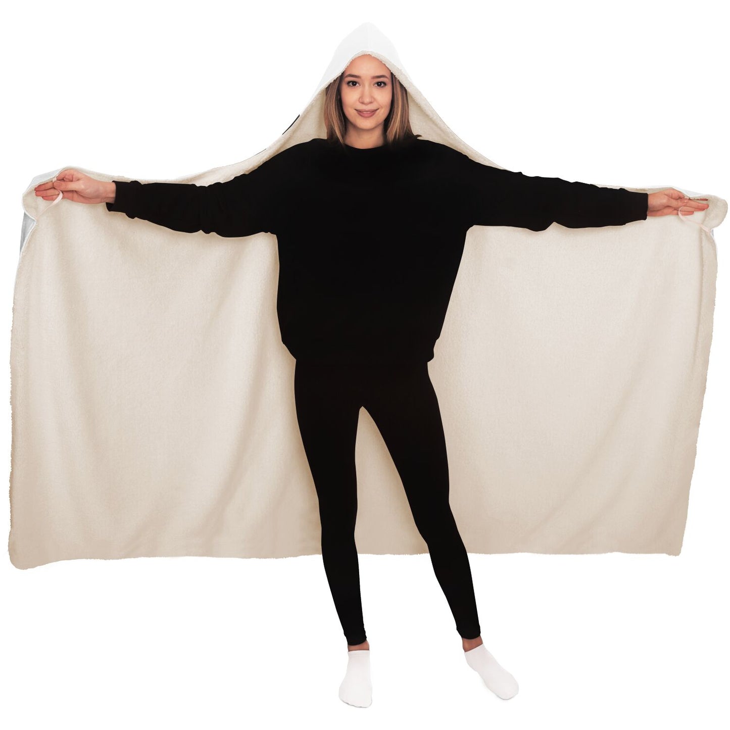 Puck It Hooded Blanket - AOP