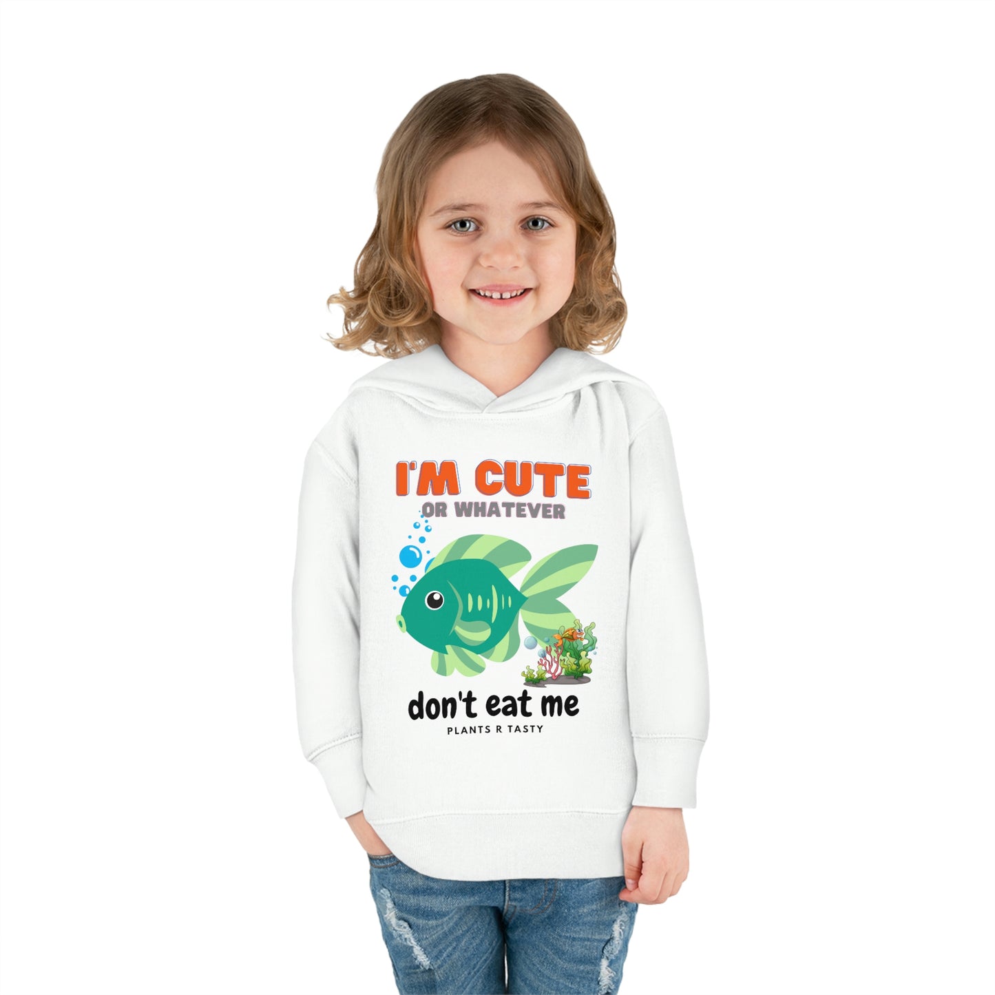 Toddler Fish Pullover Fleece Hoodie