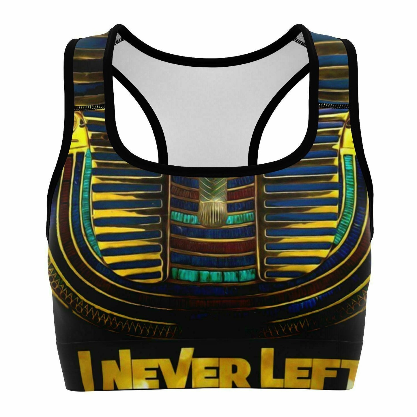 Never Left Sports Bra - AOP