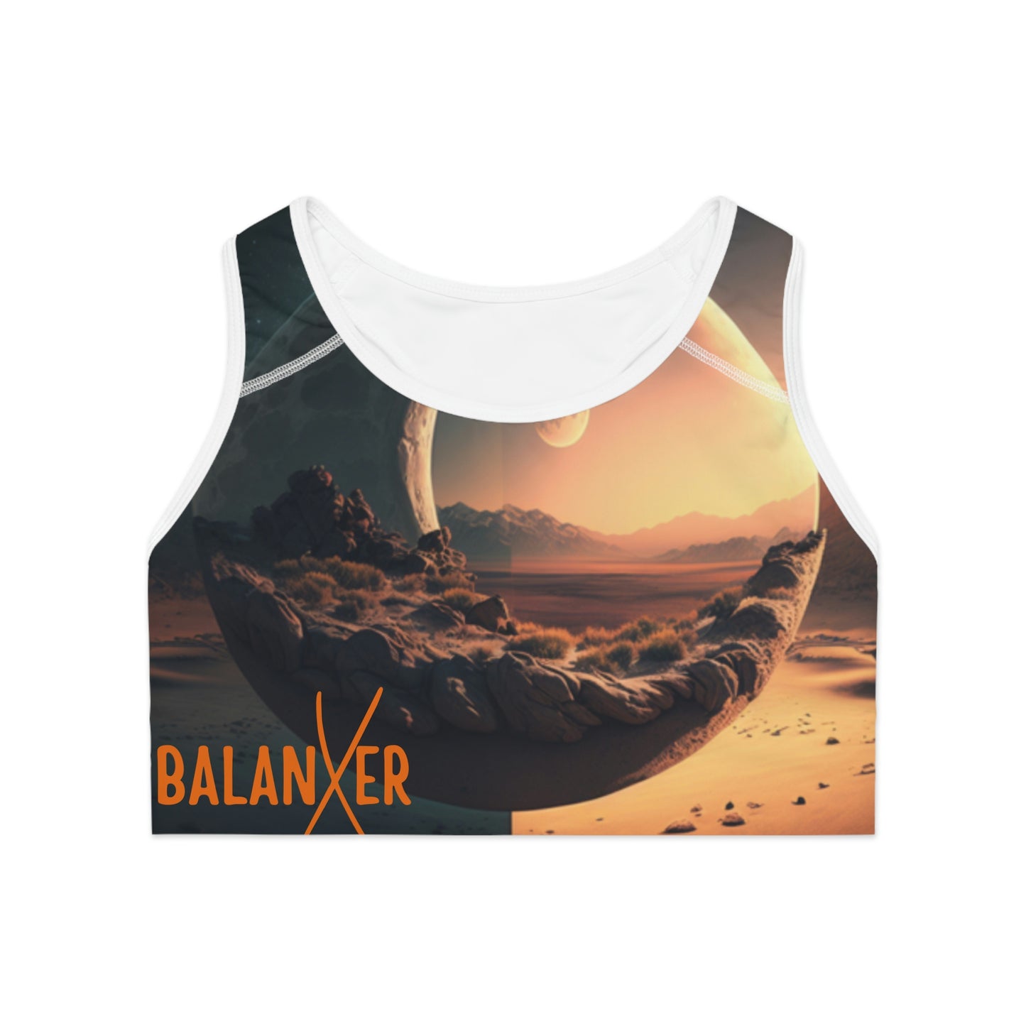 Balanxer Moon Sports Bra (AOP)