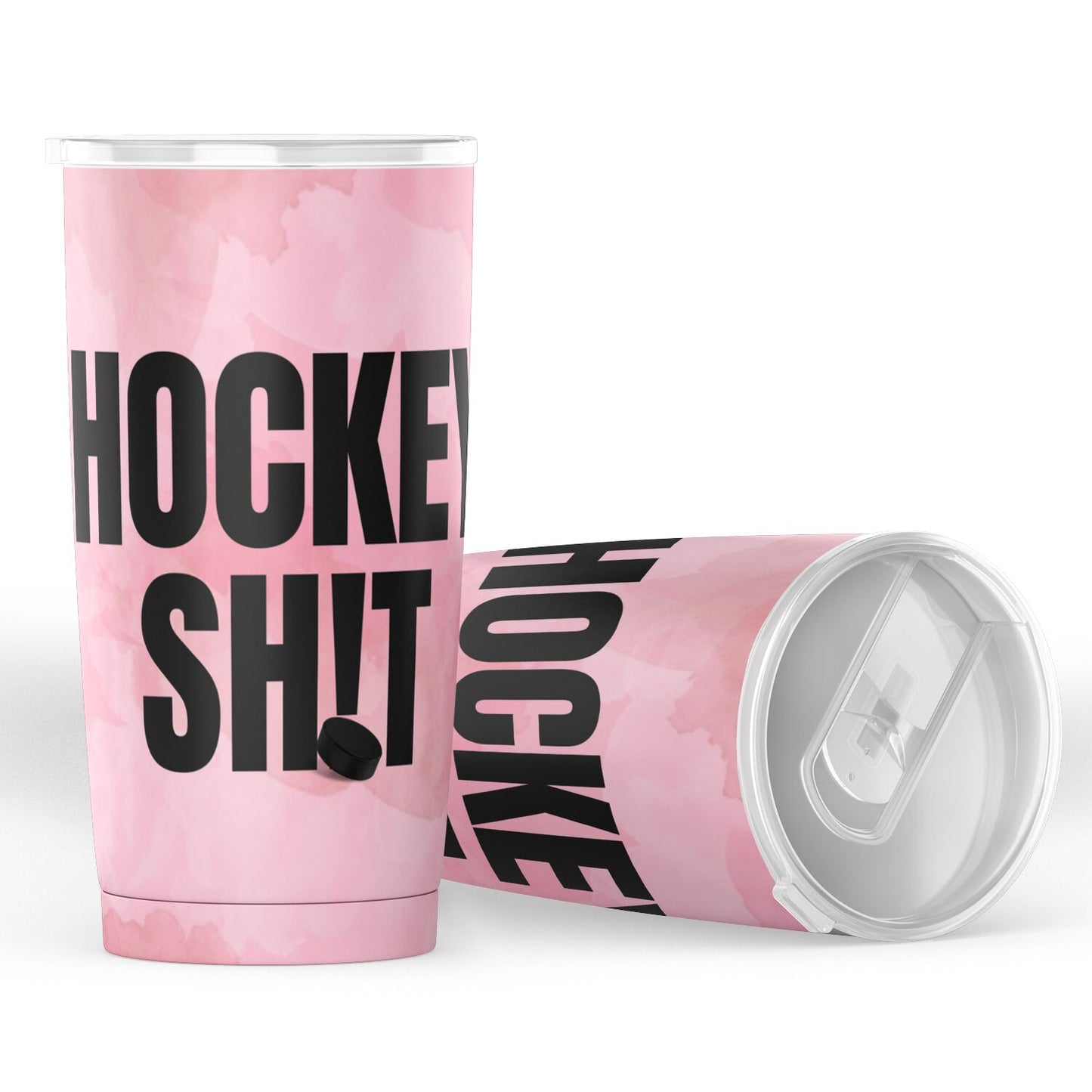 Pink Puck 20oz Tumbler - AOP