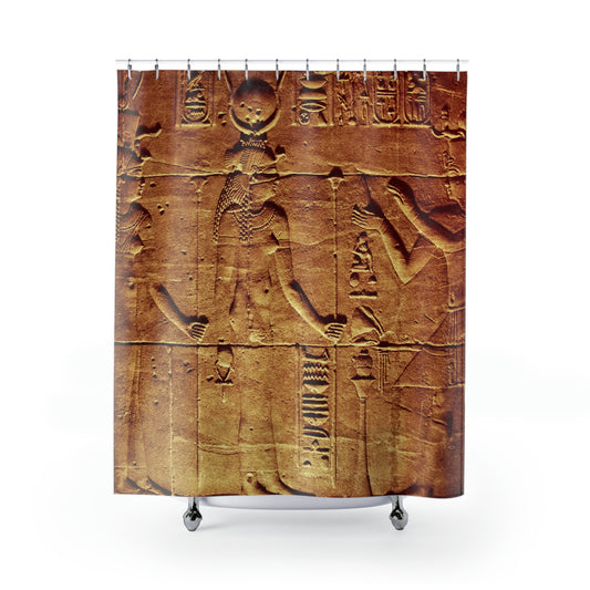 Hiero Twin Life Shower Curtains