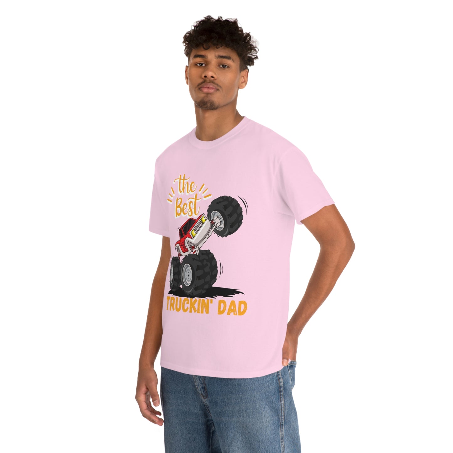 Wheelie Truckin' Dad Cotton Tee