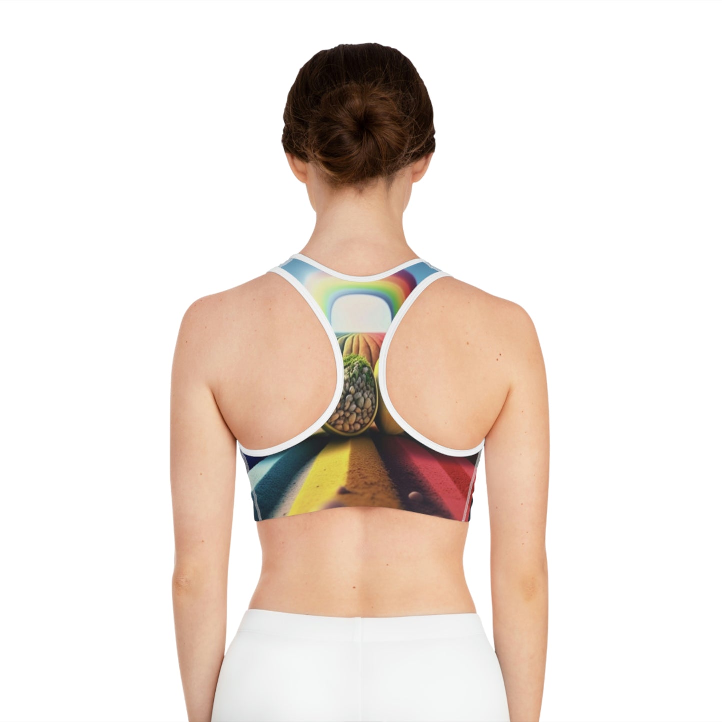 Seeds Sports Bra (AOP)