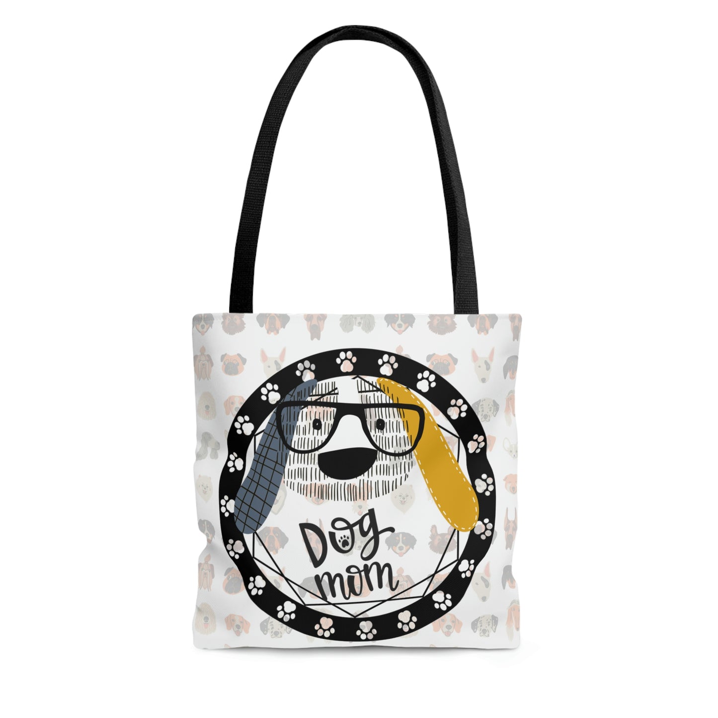 Dog Glasses Tote Bag (AOP)