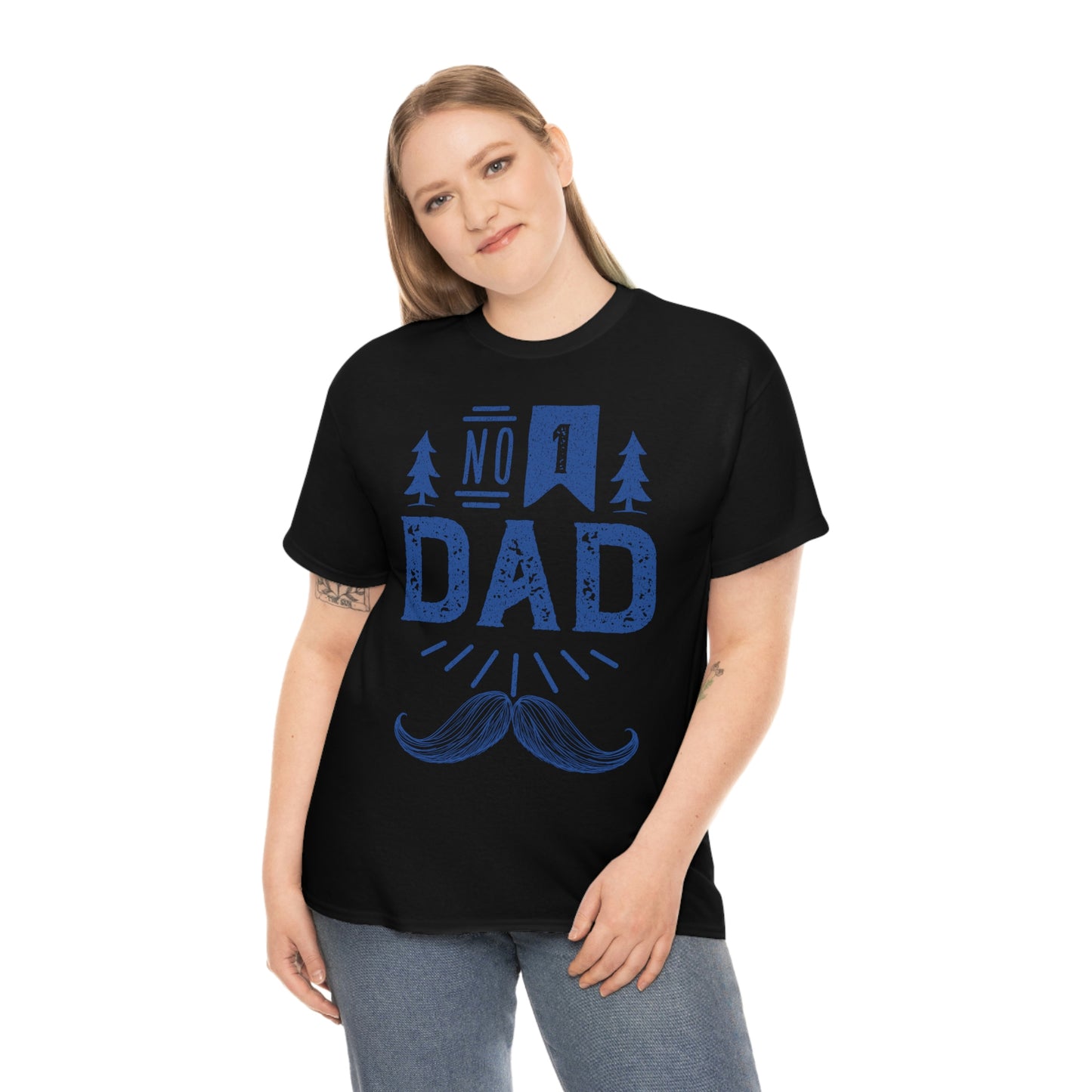 No 1 Dad Cotton Tee