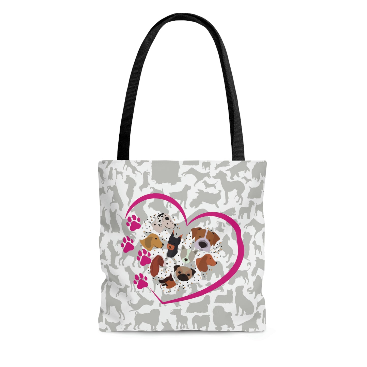 Pup Love Tote Bag (AOP)