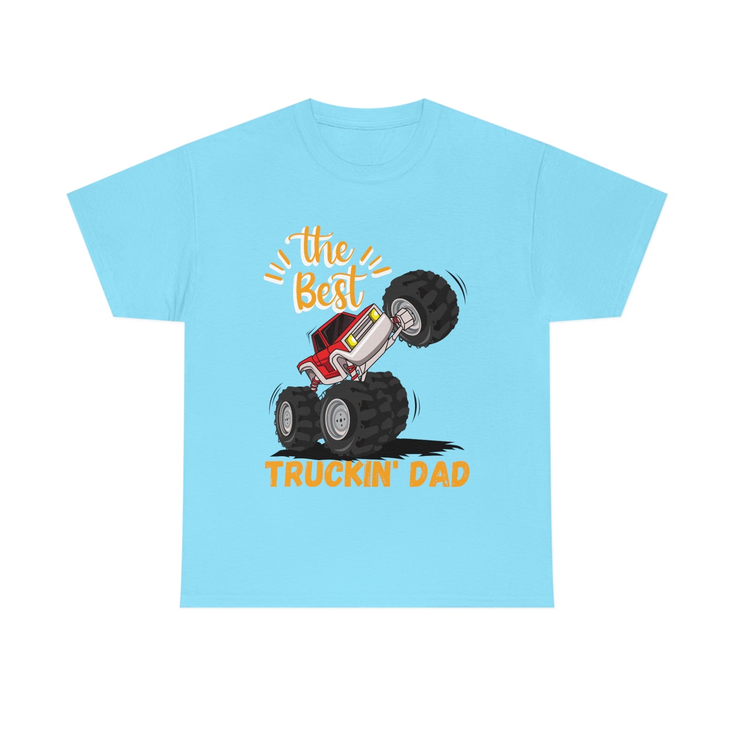 Wheelie Truckin' Dad Cotton Tee