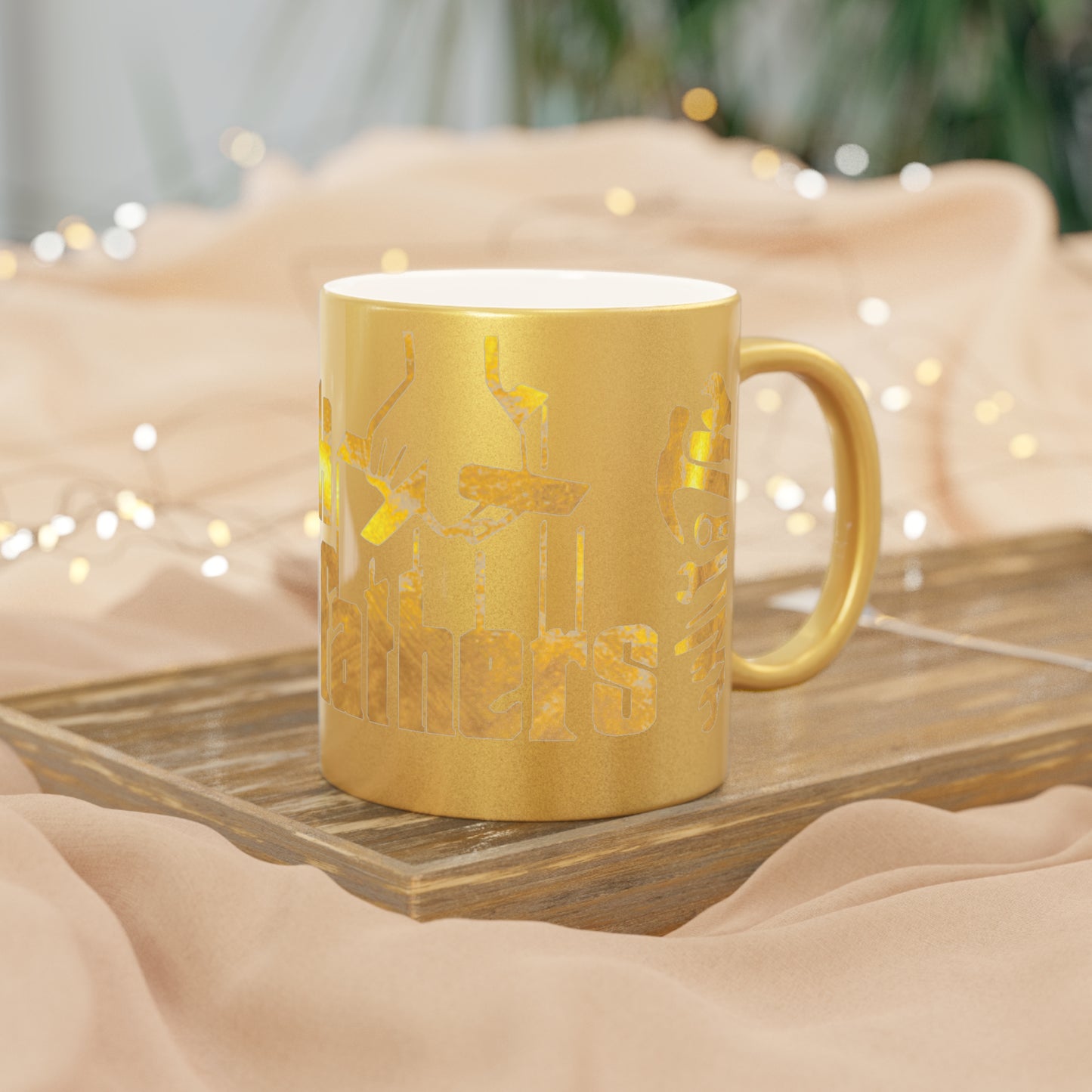 Thank God Metallic Mug (Silver\Gold)