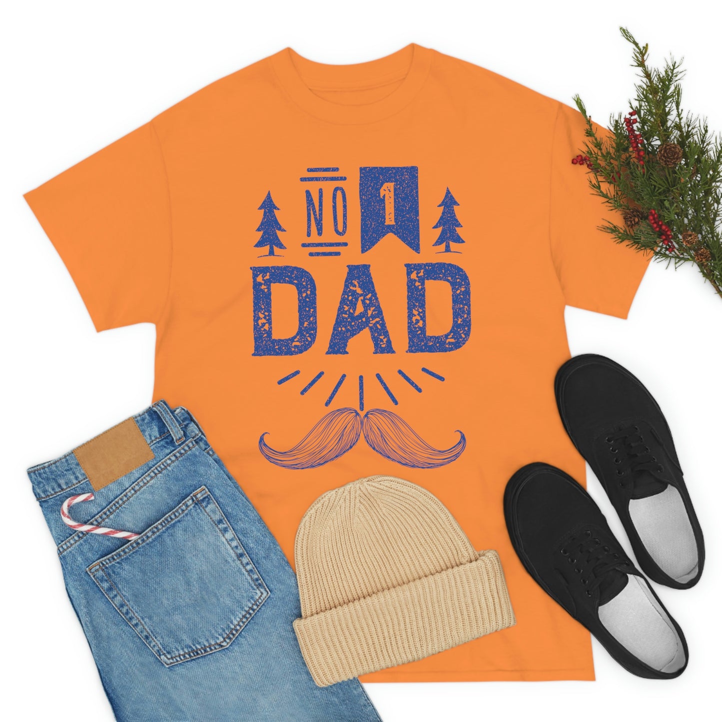 No 1 Dad Cotton Tee