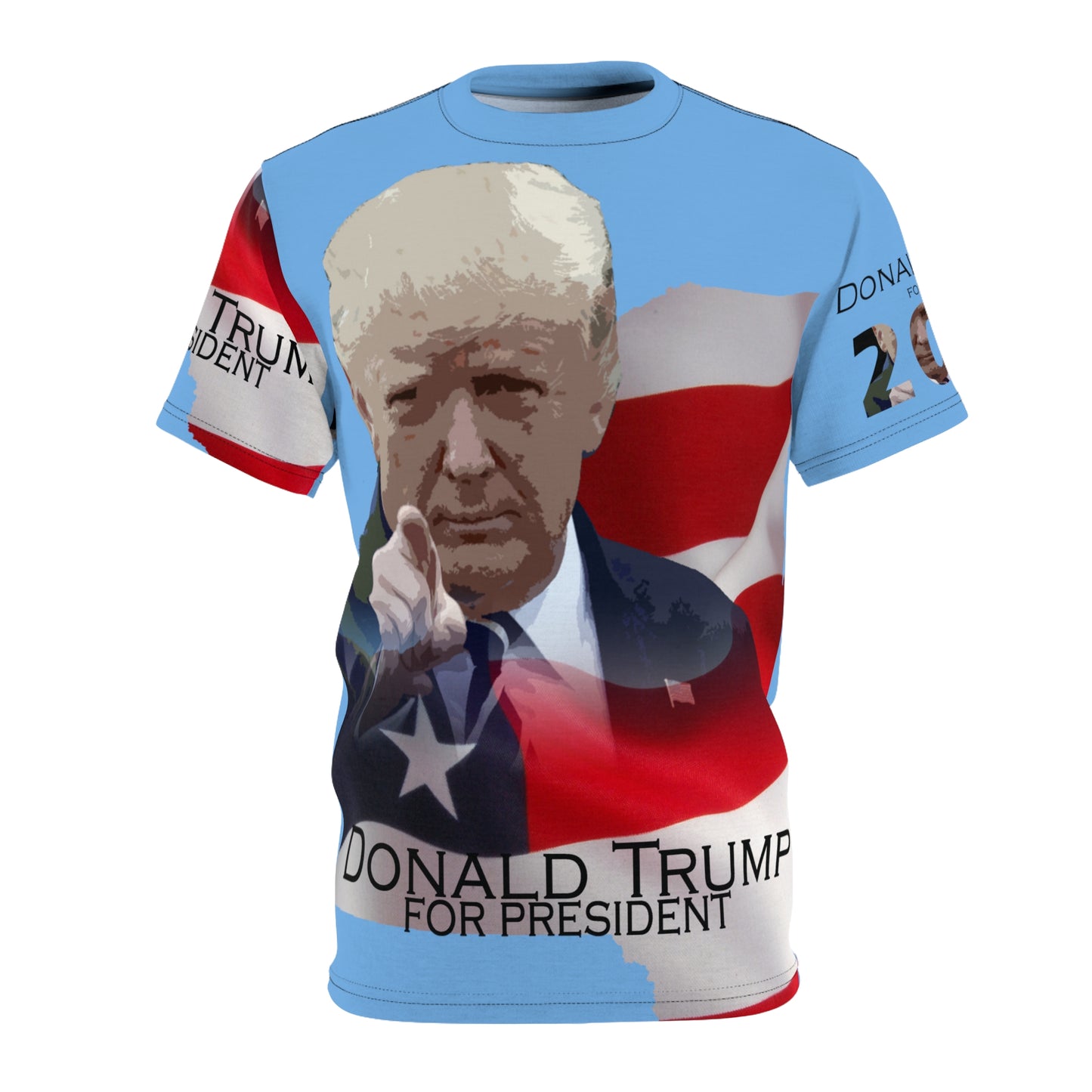 Donald Trump Unisex Cut & Sew Tee (AOP)